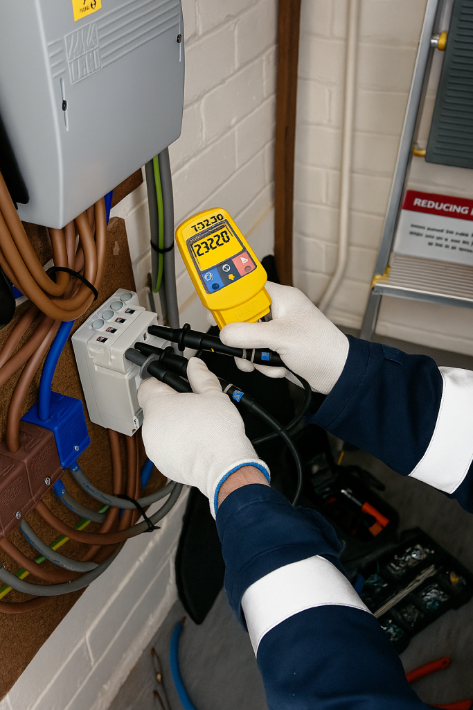 Testing Phase Rotaion on installed Isolator