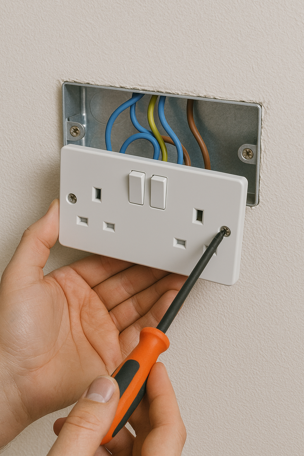 working on double socket